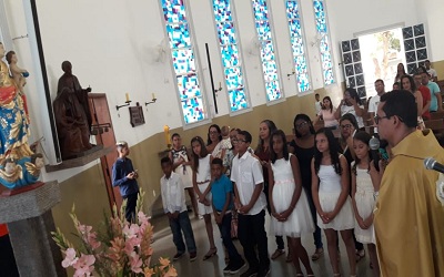 Batizadosprimeiraeucaristia2019