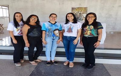 homenagem aos catequistas com sao vicente de paulo